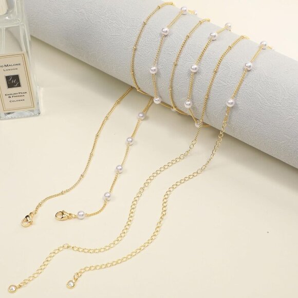 14K Gold Plated Body Chains Dainty Boho Layered Beach Waist Chain Adjustable Bik - Picture 5 of 9